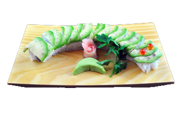avocado roll menu giapponese bologna