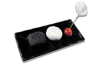 dolce di riso a tre colori giapponese menu giapponese bologna