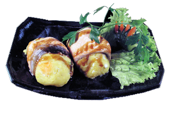 sake ino yaki salmone con patate menu giapponese bologna
