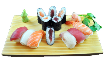 sushi misto menu giapponese bologna